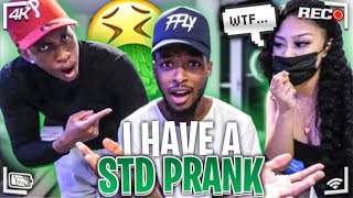 TELLING MY FRIENDS I GOT A STD PRANK🤮😱 [upl. by Lyssa90]