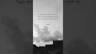 overthinking manusia dewasa takutdewasa kecewa marah galau quotes hidup luka byAnabaena [upl. by Oicnaneb]