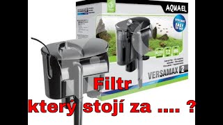 Závěsný Externí Filtr Aquael Versamax 2 [upl. by Ytinav235]