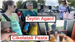 Zorla Pasta Yedik Bizi Buldu  Barisin Simgesi Bahce Temizlendi hollandadanatesailesialisveris [upl. by Norda411]