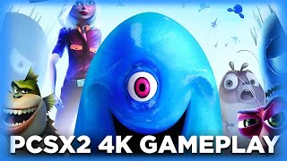 Monsters vs Aliens 4K Gameplay PCSX2 PS2 EMULATOR [upl. by Xed725]