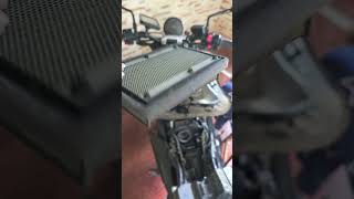 Triumph Trident 660 Stock air filter change ft Home Engineer  full fun 🤩🤘🤯 [upl. by Ahsert]