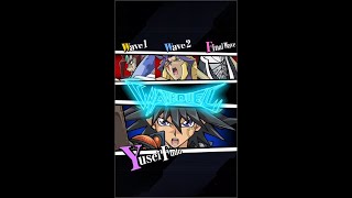 Yugioh Duel Links  Yusei Fudo Vs 3 Boss x Paradox Aporia and ZONE [upl. by Anoid]