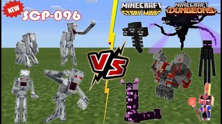 New SCP 096 VS Minecraft BOSSES Can SCP096 Beat Minecraft [upl. by Eudosia]