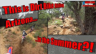 Dirt Bike Riding in Northern Arizona [upl. by Jerman]