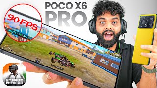 POCO X6 Pro BGMI Test with FPS After 9 Months Review [upl. by Dahaf]