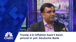 Trump 20 inflation hasnt been priced in yet Deutsche Bank [upl. by Catarina941]