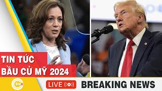 TRỰC TIẾP Bầu cử Mỹ 2024 Bà Harris có thế mất lợi thế về phiếu phổ thông ông Trump bứt tốc [upl. by Akinal592]