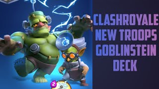 Clash Royale new Troops Goblinstein 🤫🤫 [upl. by Schaab]