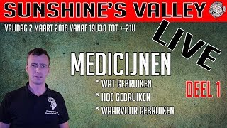 🔴 LIVE Medicijnen wanneer gebruiken waarvoor en welke gebruiken  Aquarium Sunshine Valley [upl. by Adnwahsal]