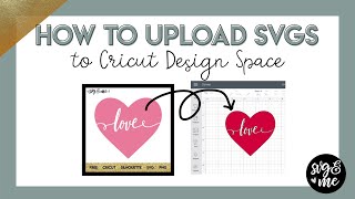 How to Upload SVG Files to Cricut Design Space [upl. by Sihunn]