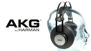 AKG K72 Closed Back Studio Headphones  Gear4music demo [upl. by Anotal]