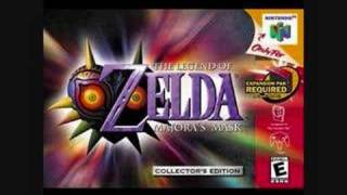 LOZ Majoras Mask Soundtrack Song of Time [upl. by Tonl]