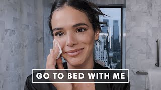 Bruna Marquezine’s Guide To Glowing Skin  Go To Bed With Me  Harper’s BAZAAR [upl. by Nnahoj18]