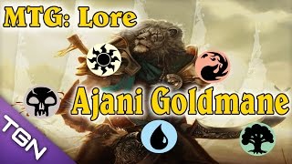 MTG Lore Ajani Goldmane [upl. by Atekan607]