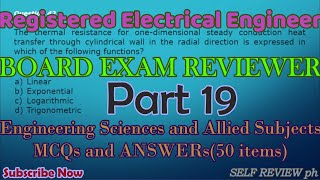 REE Board Exam Reviewer ESAS Part 19  50  Items  Objective type Questions and Answers [upl. by Noval602]