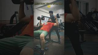 Mantion your gym bro 🤝 shorts ytshorts [upl. by Gnav]