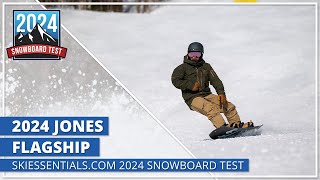 2024 Jones Flagship  SkiEssentialscom Snowboard Test [upl. by Sharline582]