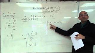 The Output Controllability Matrix and the Output Controllability Test 2132016 [upl. by Laumas]