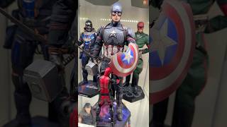 🤯 Captain America Meets Deadpool…Chaos Ensues marvel wolverine toys viral youtubeshorts [upl. by Ebony73]