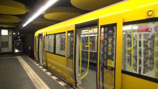 UBahn Berlin  Rathaus Steglitz U9 1080p Version 2014 [upl. by Telfer79]