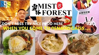 MIST FOREST RESTAURANT In PENANG [upl. by Naam]