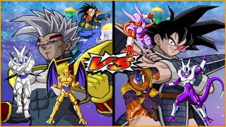 Dragon Ball Z Budokai Tenkaichi 3  Fiery Quartet VS Tyrant Alliance Request Match [upl. by Lenej479]