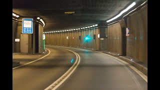 Gotthard Tunnel Durchfahrt Aug 2021  full Drive Through Switzerland uncut Tunnel du SaintGothard [upl. by Avika300]