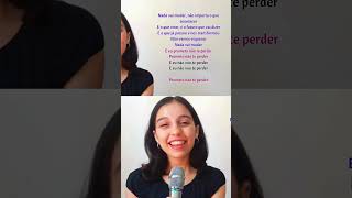 NADA VAI MUDAR Female Part Only  Karaoke  Frozen shorts duetwithme duets frozen disney [upl. by Doreen]