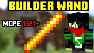 🎮 Builder Wand Addon for Minecraft PEBE – DOWNLOAD NOW 🎮 [upl. by Kalvn]