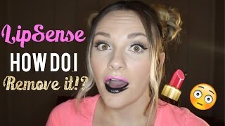 Using Oops Remover and The BEST way to remove LipSense [upl. by Seessel8]