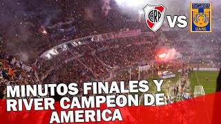 Minutos Finales  RIVER CAMPEON  River Plate vs Tigres  Copa Libertadores 2015 [upl. by Rehsa]