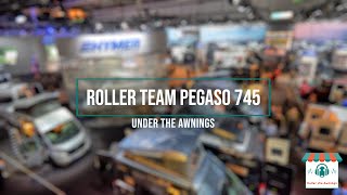 Roller Team Pegaso 745  U Shaped Lounge  4 Berth  Under the Awnings® [upl. by Atal]