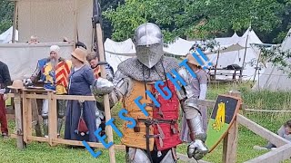 Duels with Pole Axes In Boutersem Belgium [upl. by Esinrahs]