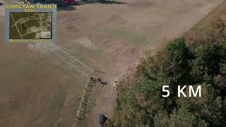 CHOCTAW TRAILS  8k Course [upl. by Noryahs]