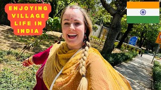 Voting in INDIA🇮🇳 I Enjoying village life I IndianEuropean Intercultural Couple Vlog [upl. by Strephon]