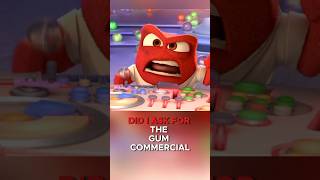 ANGER is HILARIOUS with Triple Dent Gum Commercial in Inside Out Every Disney Pixar Movie Scene [upl. by Ffej]