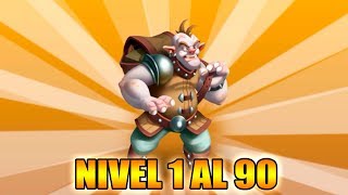 Monster Legends  Panzus  Level 1 to 90 amp Combat  Review [upl. by Arak]