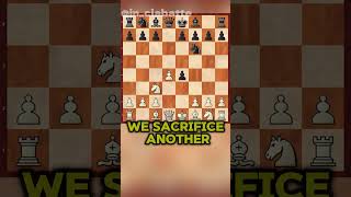 Queens Opening Trap chess scacchinciabatte inciabatte chessviral foryou chessshorts [upl. by Fabrianna]