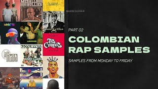 Samples de Rap Colombiano Pt2  Tres Coronas Alcolirykoz Oblivions Mighty Trash y más 🇨🇴 [upl. by Naziaf]