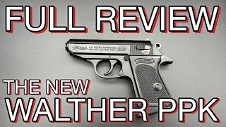 The New Walther PPK 380 Full Review [upl. by Wieche35]