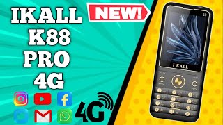 Ikall K88 Pro 4G Phone  Full Review 😍😍  New 4G Keypad Phone 2023  Reviewfirm [upl. by Nella]