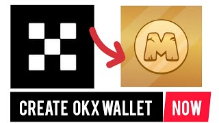 How to create OKX wallet and set for MemeFi Airdrop okx crypto howto [upl. by Thanos]