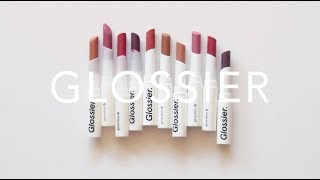 Glossier Generation G  Lipstick Review and Collection [upl. by Carmelle]