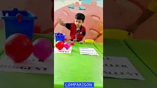 Comparison Activity  Ukg  PreSchool  Activity based learning Objectives  Math Skiils 🧮 [upl. by Noyahs289]