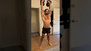 Double Kettlebell Push Press  Power Pull Up  Power Dip [upl. by Ahsienot]