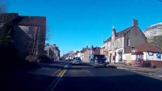 Morning Drive Through Alva Clackmannanshire Central Scotland [upl. by Sukramaj543]