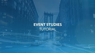 Seasonax Tutorial Event Studies [upl. by Quillan]