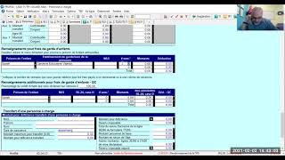 20210202Logiciel ProfileSaisir les frais de garde Relevé 24Cas2Sicard Marc [upl. by Hellah742]
