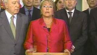 Ultimo discurso de la presidenta Bachelet [upl. by Fanning]